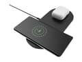 Miniatyrbild 2 av 5: Belkin BoostCharge Dual - Trådlös laddningsplatta + växelströmsadapter - 10 Watt - svart