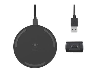 Belkin Boost Charge, Sisätila, AC, Langaton lataaminen, 1,2 m, Musta