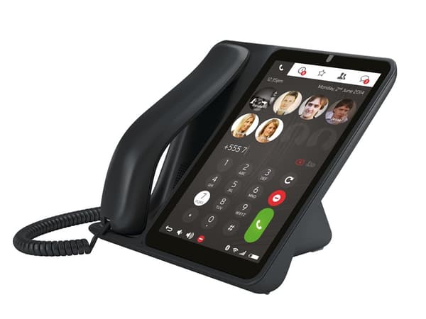 Jablocom Raven - Stasjonær mobiltelefon - RAM 1 GB - microSD slot - LCD-display - 1280 x 768 piksler - front camera 0,3 MP