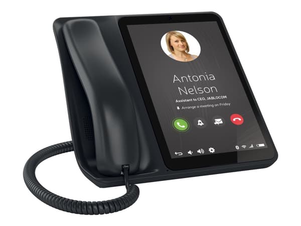 Jablocom Raven - Stasjonær mobiltelefon - RAM 1 GB - microSD slot - LCD-display - 1280 x 768 piksler - front camera 0,3 MP