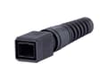 Miniatyrbild 2 av 3: METZ CONNECT 1401055002KE, Kabelsko, Svart, Plast, RJ-45