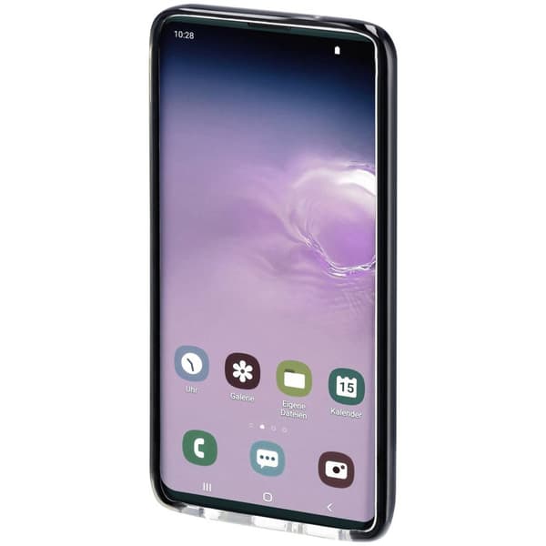 Hama Protector Cover Samsung Galaxy S20 Ultra 5G Transparent, Svart Induktiv laddning 00188560