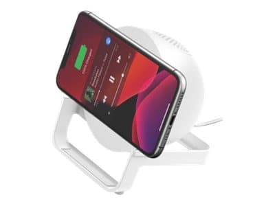 Belkin BOOST CHARGE - Høyttaler - trådløs - Bluetooth - 3 watt - hvit