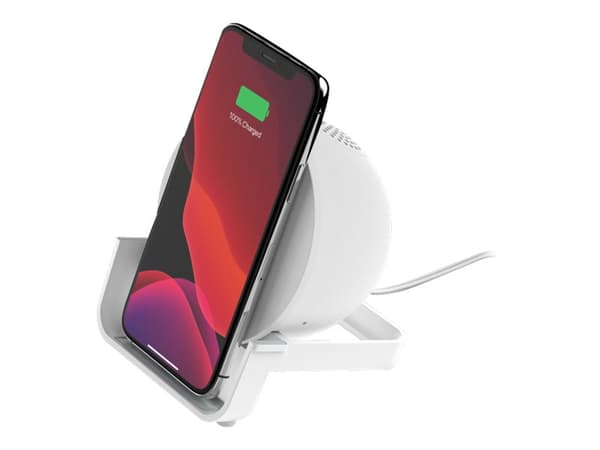 Belkin BOOST CHARGE - Høyttaler - trådløs - Bluetooth - 3 watt - hvit Hvit