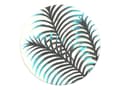 Miniatyrbild 3 av 5: PopSockets Swappable PopGrip - Fingergrepp/vikbart ställ för mobiltelefon - Pacific Palm