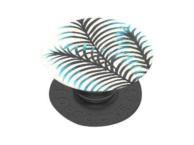 PopSockets Swappable PopGrip - Fingergrepp/vikbart ställ för mobiltelefon - Pacific Palm