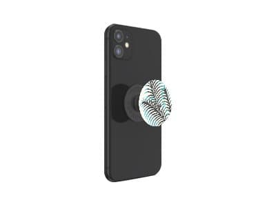 PopSockets Swappable PopGrip - Fingergrepp/vikbart ställ för mobiltelefon - Pacific Palm