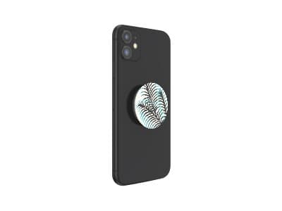 PopSockets Swappable PopGrip - Fingergrepp/vikbart ställ för mobiltelefon - Pacific Palm Multifärg