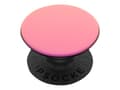 Miniatyrbild 1 av 5: PopSockets Swappable PopGrip - Fingergrepp/vikbart ställ för mobiltelefon - kromrosa färg - ljusrosa krom