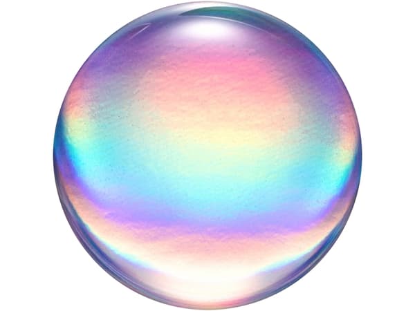 PopSockets Swappable PopGrip - Fingergrep/stativ for mobiltelefon, nettbrett - Rainbow Gloss