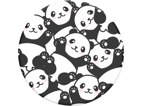 PopSockets 800976, Kahva, Musta, Valkoinen