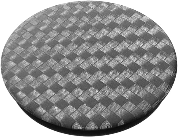 PopSockets Carbonite Weave, E-kirjan lukija, Matkapuhelin/älypuhelin, Tabletti/UMPC, Passiiviteline, Auto, Sisätila, Ulkona, Hiili, Harmaa