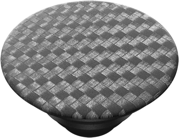PopSockets Carbonite Weave, E-kirjan lukija, Matkapuhelin/älypuhelin, Tabletti/UMPC, Passiiviteline, Auto, Sisätila, Ulkona, Hiili, Harmaa