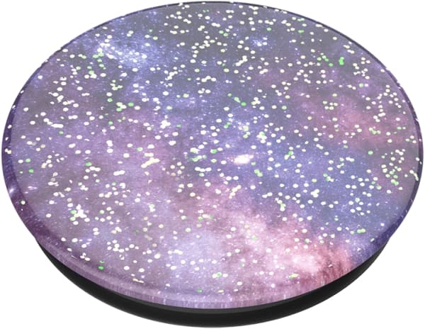 PopSockets Swappable PopGrip - Fingergrip/støtteben for mobiltelefon, nettbrett - Glitter Nebula