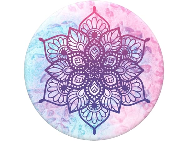 PopSockets Swappable PopGrip - Fingergrep/stativ for mobiltelefon - Rainbow Nirvana