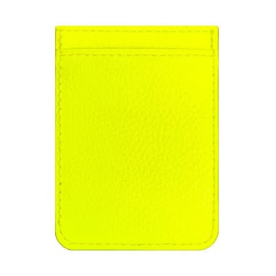IDECOZ Kortlomme til Mobiltelefon Neon Yellow