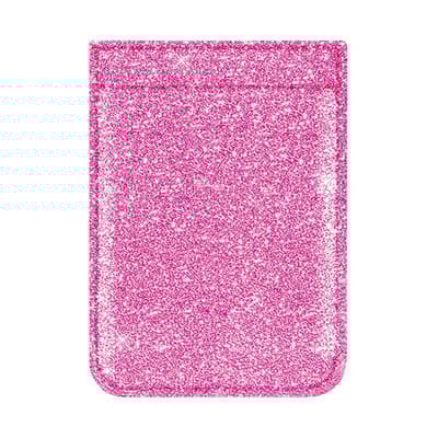 IDECOZ Kortlomme til Mobiltelefon Pink Glitter