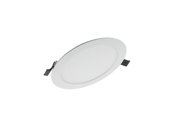 LEDVANCE DL SLIM ALU DN 180 17 W 4000 K WT, 1 ampuller, 4000 K, 1400 lm, IP20, Hvit
