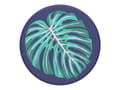 Pikkukuva 1 / 3: PopSockets Vintage Palm Leaf, Grippi, Sininen, Vihreä, 38,8 mm, 7,7 mm, 24,3 mm