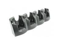 Zebra 4-Slot Charge Only Cradle Kit - Håndholdt ladestativ + strømadapter - utgangskontakter: 4 - for Zebra MC3000, MC3090, MC3100, MC3190, MC3200