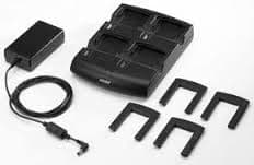 Zebra Four Slot Battery Charger Kit - Strømadapter og batteriopplader - Spania - for Zebra MC92N0