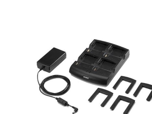 Zebra Four Slot Battery Charger Kit - Strømadapter og batteriopplader - Spania - for Zebra MC92N0