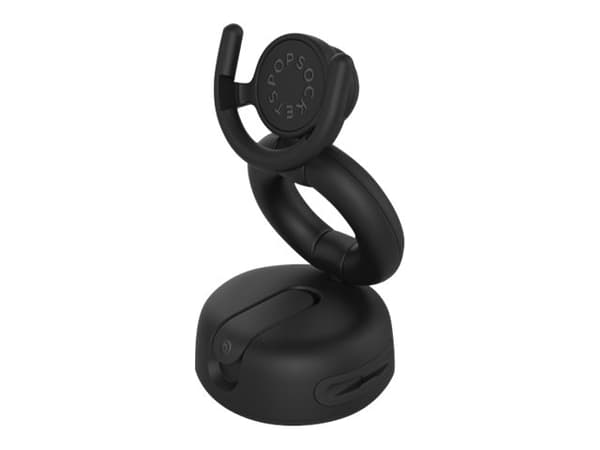 PopSockets Car Dash & Windshield - Bilholder for mobiltelefon - svart Sort
