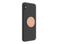 Pikkukuva 3 / 5: PopSockets Pebbled Vegan Leather Rose Gold, Matkapuhelin/älypuhelin, Passiiviteline, Käsi, Oranssi