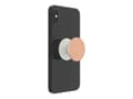 Pikkukuva 4 / 5: PopSockets Pebbled Vegan Leather Rose Gold, Matkapuhelin/älypuhelin, Passiiviteline, Käsi, Oranssi
