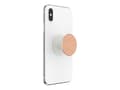 Pikkukuva 2 / 5: PopSockets Pebbled Vegan Leather Rose Gold, Matkapuhelin/älypuhelin, Passiiviteline, Käsi, Oranssi