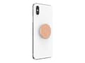 Pikkukuva 1 / 5: PopSockets Pebbled Vegan Leather Rose Gold, Matkapuhelin/älypuhelin, Passiiviteline, Käsi, Oranssi