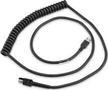 Zebra - Strømkabel - USB (hann) - 2.8 m - rullet sammen - for Symbol LI3608; Zebra DS3608, DS3678, LI3608, LI3678, VC80, VH10