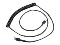 Zebra CBA-UF6-C12ZAR, Musta, 3,6576 m, USB A, RJ-45, 1 kpl