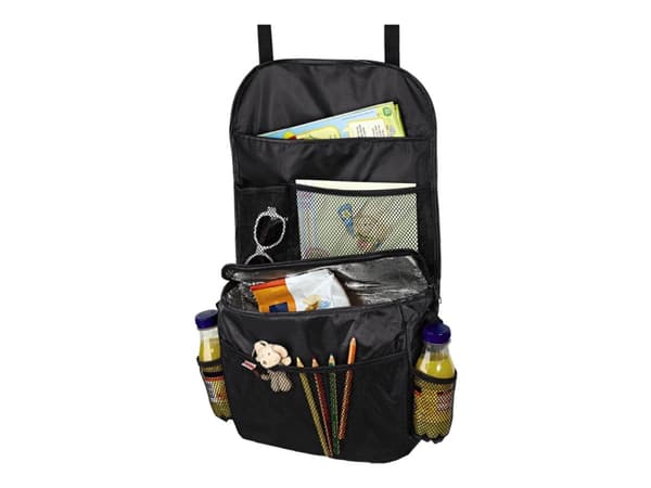 Hama Automotive Organiser with Isotherm Compartment - Förvaring för bilstol - polyester - svart