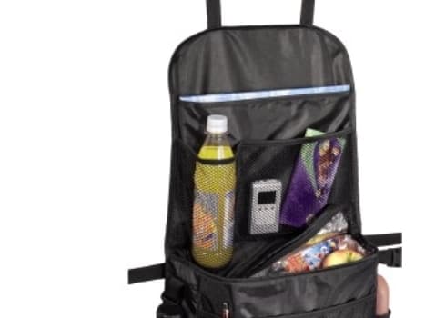 Hama Automotive Organiser with Isotherm Compartment - Förvaring för bilstol - polyester - svart