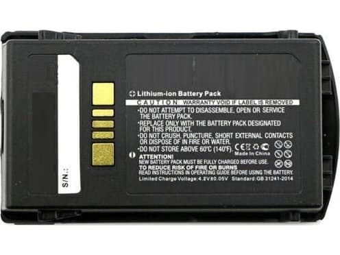 Zebra - Håndholdt batteri (høy kapasitet) - litiumion - 5200 mAh (en pakke 10) - for Zebra MC3200, MC3200 Gun Premium, MC3200 Premium, MC3200 Standar