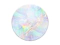 Miniatyrbild 3 av 5: PopSockets - Fingergrepp/vikbart ställ för mobiltelefon, surfplatta - opal - vit (dragspel), vit (plattform)