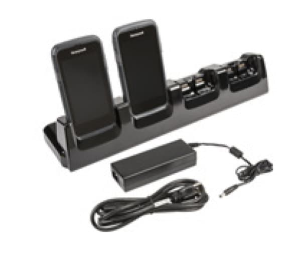 Honeywell ChargeBase - Ladestativ - 4 utgangskontakter - for Dolphin CT50h