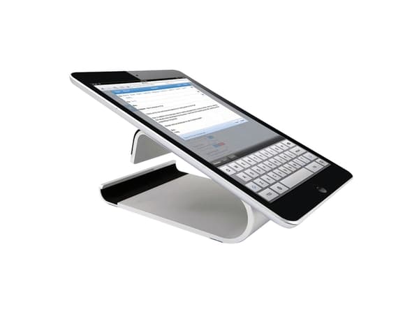 LogiLink AA0107, Multimediastativ, Svart, Silver, Gjuten aluminium, Surfplatta, 0,8 kg, 68 mm