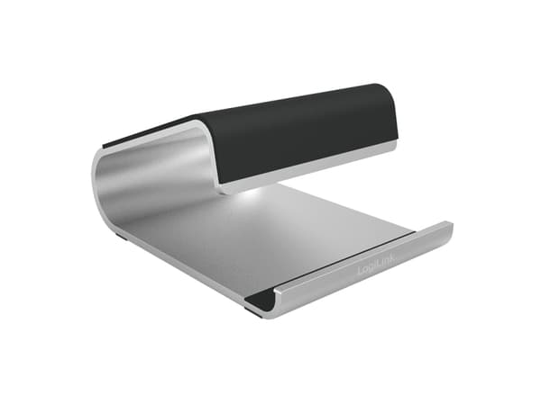 LogiLink AA0107, Multimediastativ, Svart, Silver, Gjuten aluminium, Surfplatta, 0,8 kg, 68 mm