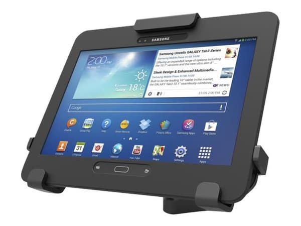 Compulocks Universal Tablet Rugged Case Mount - Monteringskomponent (brakett) - for nettbrett - veggmonterbar, skrivebord - for Apple 10.2-inch iPad;