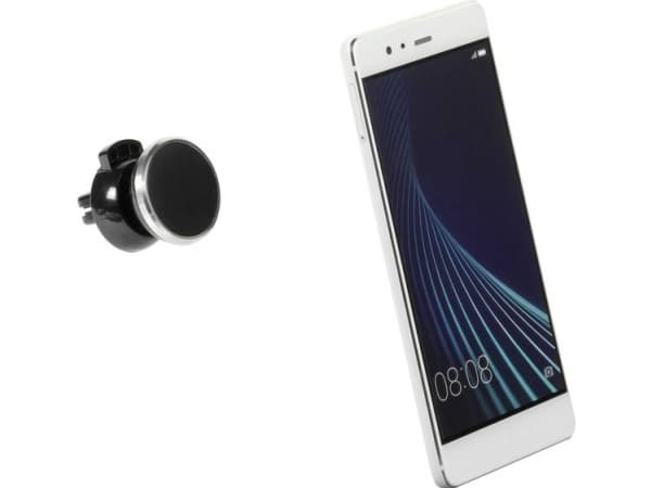 Vivanco 37535, Mobiltelefon / smartphone, Passiv hållare, Bil, Svart, Grå