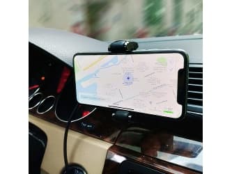 Terratec ChargeAir Car, Automatisk, Cigartenner/lighter, Sort