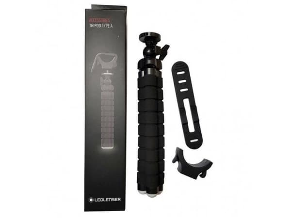 Ledlenser kolmijalkainen A-tyypin taskulamppu Black_Box