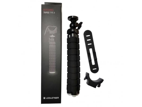 Ledlenser kolmijalkainen A-tyypin taskulamppu Black_Box