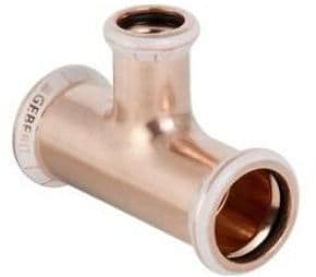 28 x 22 x 28 mm Tee CU Mapress