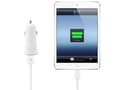 Miniatyrbilde 3 av 5: Techly USB - Auto 5V/1A/2.1A, Automatisk, Cigartenner/lighter, 5 V, 2,1 A, Hvit