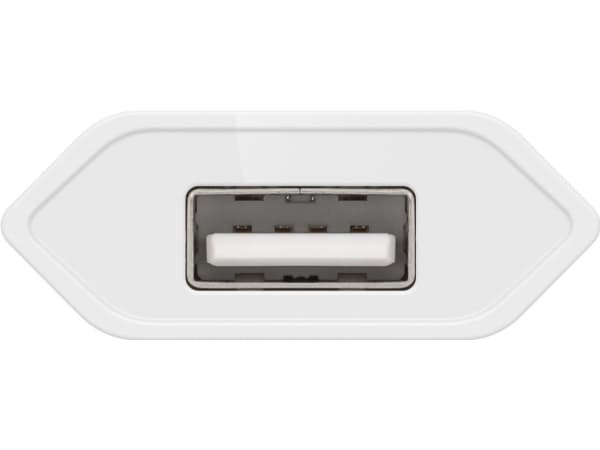 Goobay 44983, Innendørs, AC, 5 V, 1 m, Hvit