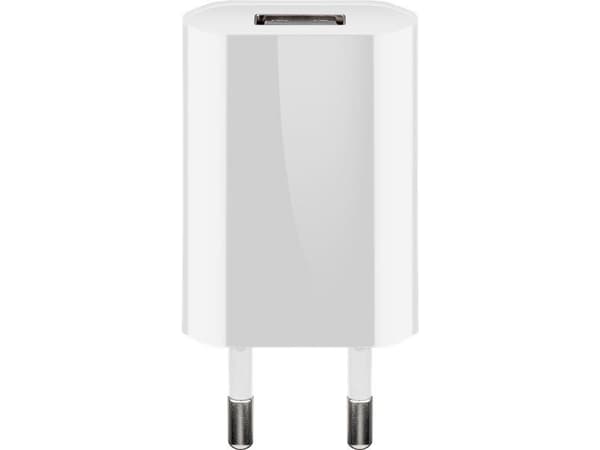 Goobay 44983, Innendørs, AC, 5 V, 1 m, Hvit