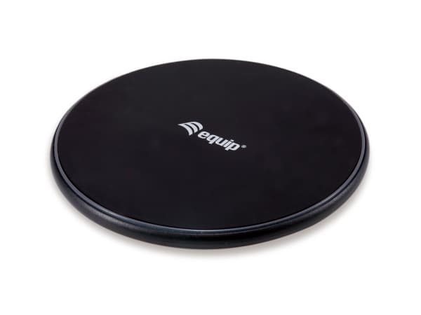 Equip 245501, Innendørs, USB, Trådløs lading, Sort